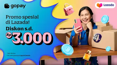 Promo Lazada: Diskon s.d. Rp5.000