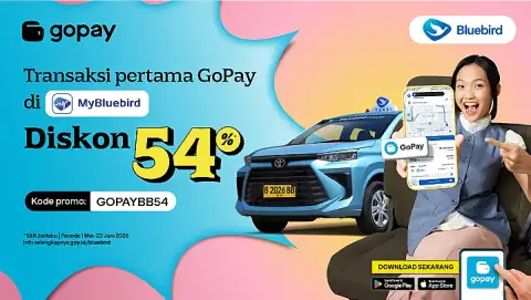 Promo Bluebird: Diskon Rp10.000